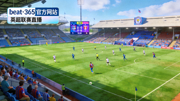 beat·365官方网站英超联赛直播画面截图，显示清晰球场和比分